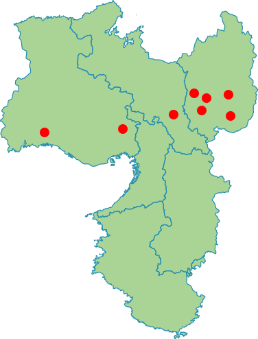 はしづめ花苑の店舗一覧